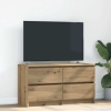 Mueble para TV madera de ingeniería roble artisan 100x35x54 cm