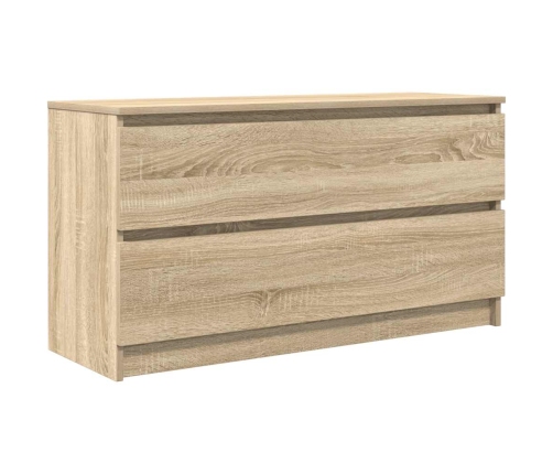 Mueble de TV madera de ingeniería roble Sonoma 100x35x54 cm