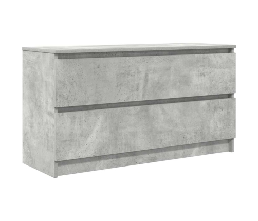 Mueble de TV madera de ingeniería gris hormigón 100x35x54 cm