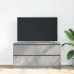 Mueble de TV madera de ingeniería gris hormigón 100x35x54 cm