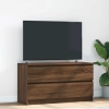 Mueble para TV madera contrachapada marrón roble 100x35x54 cm