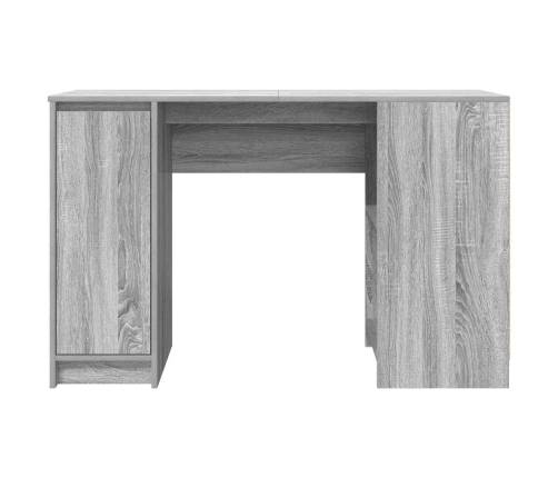 Escritorio Sonoma gris 120x42x76 cm madera de ingeniería