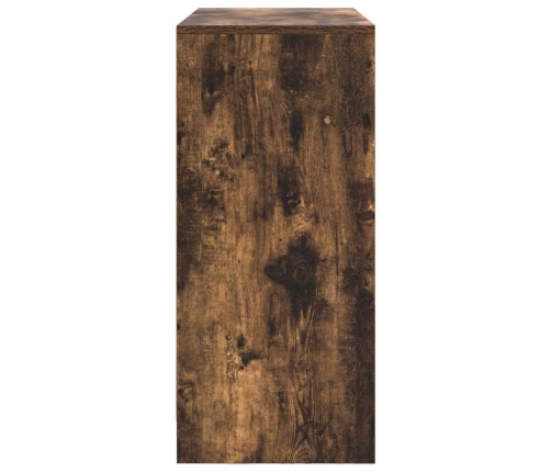 Aparador con cajones y puertas roble ahumado 70,5x34x74,5 cm