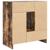 Aparador con cajones y puertas roble ahumado 70,5x34x74,5 cm