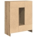 Aparador con cajones y puertas roble artesanal 73x31x90 cm