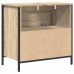 Mueble de baño con lavabo y cajones roble Sonoma 60x34,5x60 cm