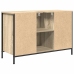 Mueble de lavabo con cajones roble Sonoma 90x34,5x60 cm