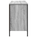 Mueble de lavabo con cajones gris Sonoma 90x34,5x60 cm