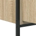 Mueble de baño con lavabo roble Sonoma 60x34,5x60 cm