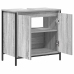 Mueble de baño con lavabo gris Sonoma 60x34,5x60 cm