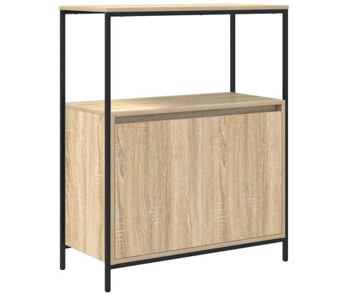 Mueble de baño con estantes roble Sonoma 76,5x35x95 cm