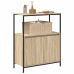 Mueble de baño con estantes roble Sonoma 76,5x35x95 cm