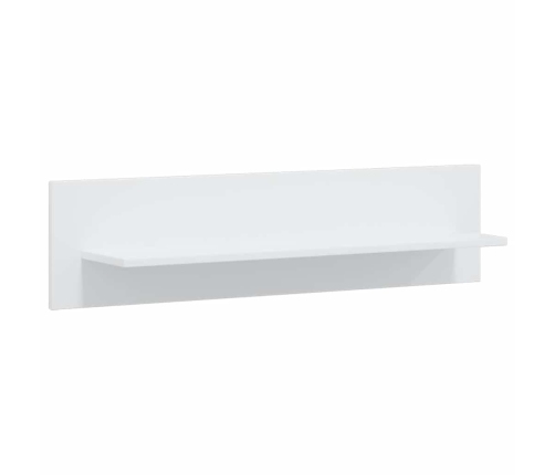 Muebles para TV 5 piezas con iluminación LED blanco mate