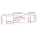 Mueble de TV de madera antigua 188,5x41x50 cm Madera ingeniería