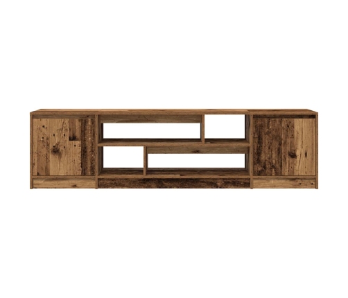 Mueble de TV de madera antigua 188,5x41x50 cm Madera ingeniería