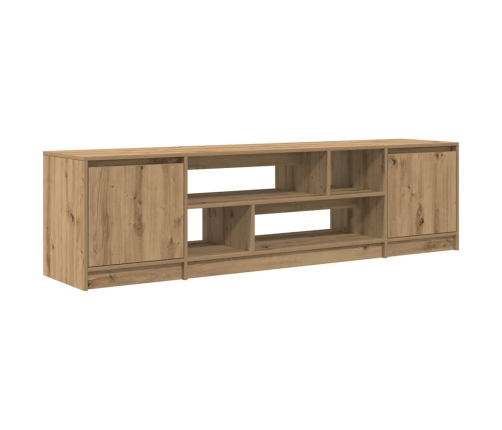 Mueble de TV Artisan Roble 188,5x41x50 cm Madera de ingeniería