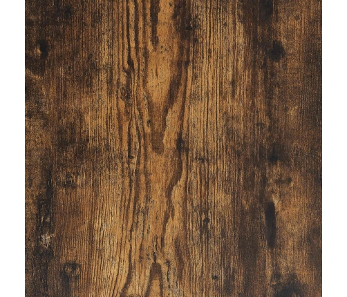 Aparador madera contrachapada color roble ahumado 100x35x76 cm