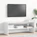 Mueble para TV madera contrachapada blanco 100x40x40 cm