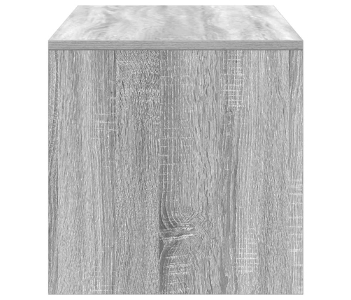 Mueble de TV madera contrachapada gris Sonoma 100x40x40 cm