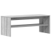 Mueble de TV madera contrachapada gris Sonoma 100x40x40 cm