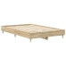 Estructura de cama sin colchón roble Sonoma 140x190 cm madera