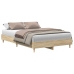 Estructura de cama sin colchón roble Sonoma 120x190 cm madera