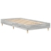 Estructura de cama sin colchón madera gris Sonoma 90x190 cm