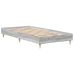 Estructura de cama sin colchón madera gris Sonoma 90x190 cm