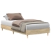 Estructura de cama sin colchón madera roble Sonoma 75x190 cm