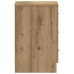 Mesitas de noche 2 uds madera roble artisan 38x35x55 cm