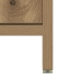 Mueble de lavabo de baño madera roble artisan 60x33x60 cm