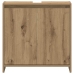 Mueble de lavabo de baño madera roble artisan 60x33x60 cm