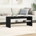 Mueble para TV madera contrachapada negro100x40x40 cm