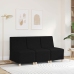 Sillón de tela negro 55 cm