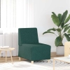 Sillón Sofá Tela Verde Oscuro 55 cm