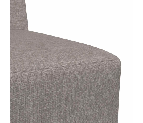 Sillón Sofá Tela Gris Topo 55 cm