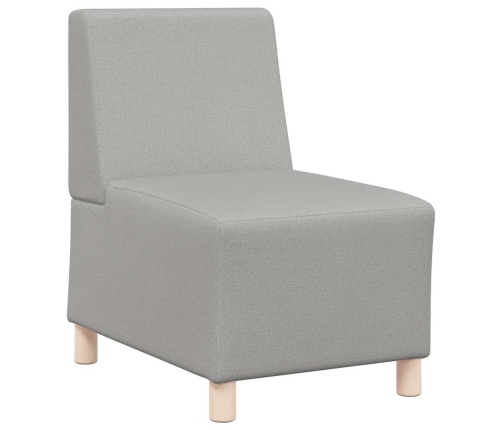 Sillón de tela gris nube 55 cm