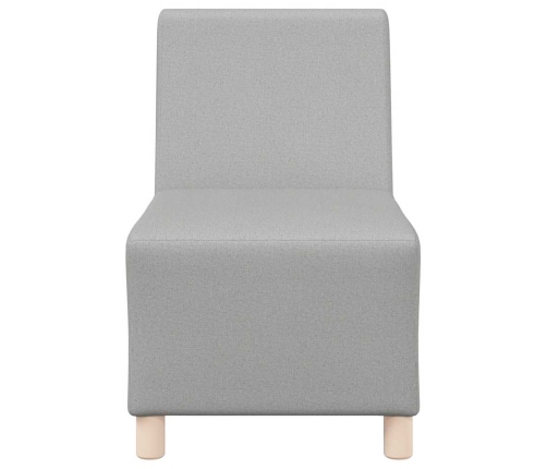 Sillón de tela gris nube 55 cm