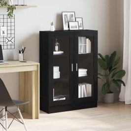 Librería de roble negro 82,5x30,5x115 cm Madera de ingeniería