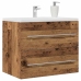 Mueble de baño para lavabo de madera antigua 60x38,5x48 cm