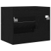 Mueble de baño para lavabo de roble negro 60x38,5x48 cm