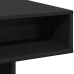 Mesa de centro de madera de roble negro 105x55x32 cm