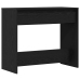 Mesa consola roble negro 89x41x76,5 cm madera de ingeniería