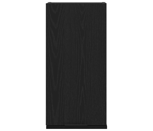 Armario de pared roble negro 32x20x67 cm madera de ingeniería