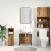 Mueble de baño para lavabo de madera antigua 60x30x60 cm