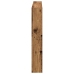 Cabecero de cama con LED madera vieja 140x17x102 cm