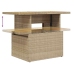 Set de sofás de jardín y cojines 8 piezas ratán sintético beige
