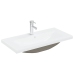 Mueble para lavabo con lavabo integrado y grifo roble artesanal