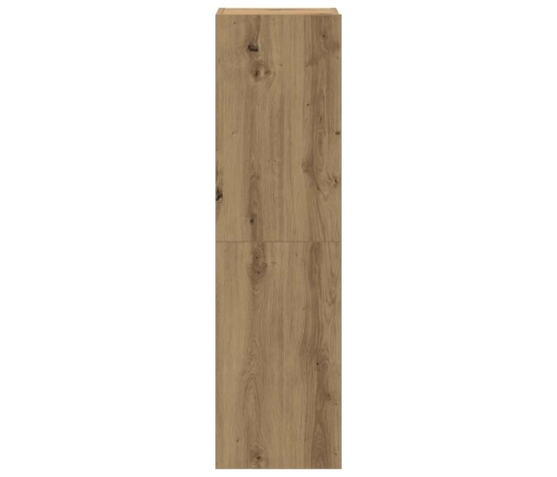 Mueble para TV de pared madera contrachapada artesanal 8 piezas