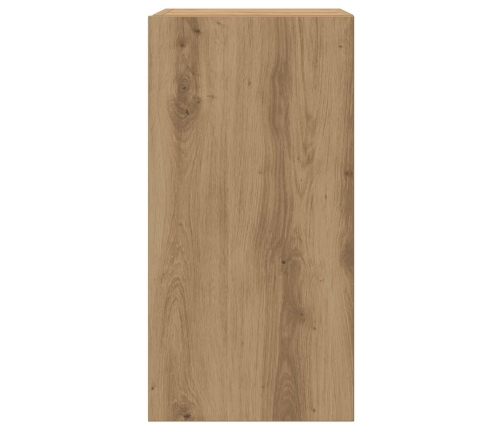 Mueble para TV de pared madera contrachapada artesanal 4 piezas